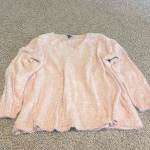 TORRID super soft pink sweater